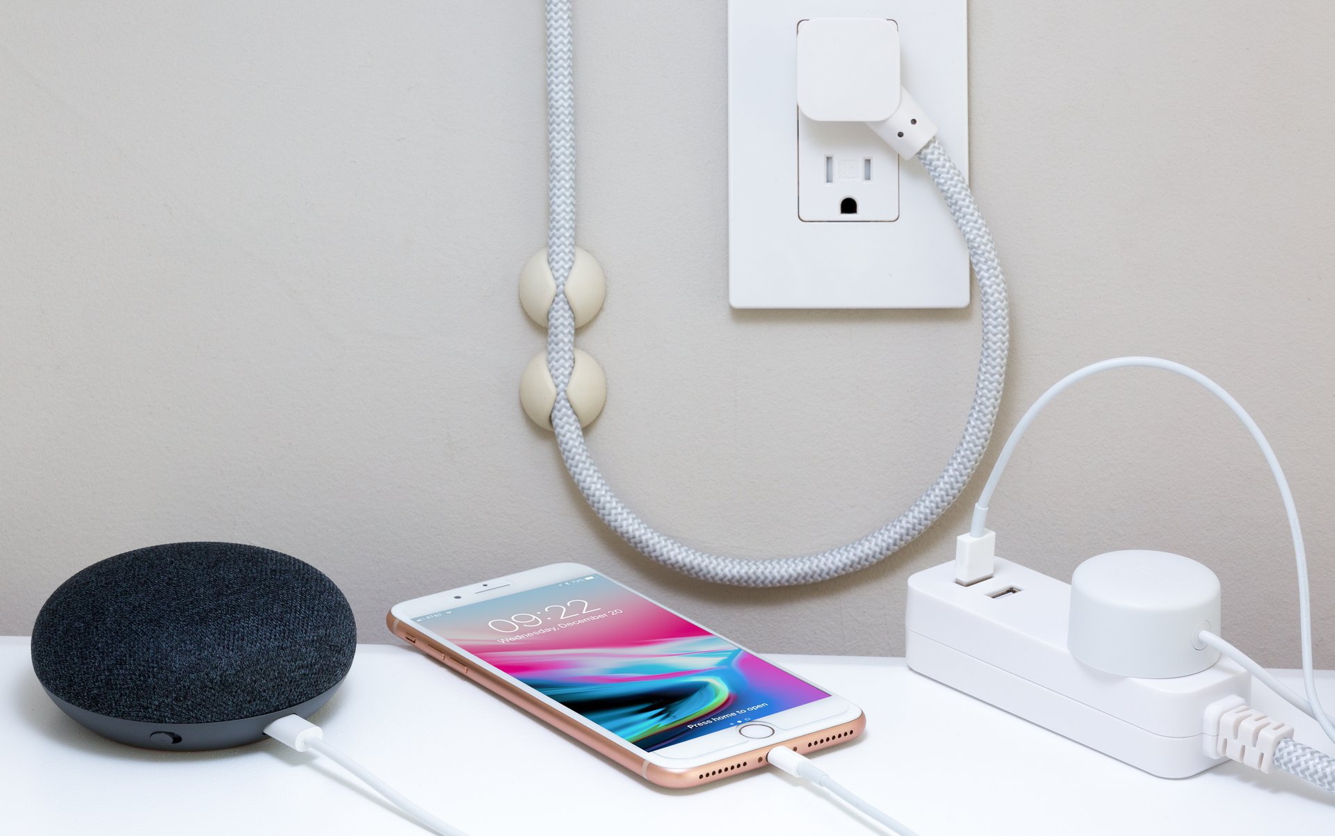 Installation of sockets and switches