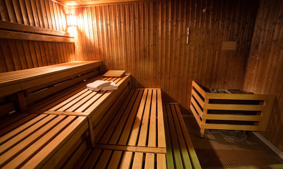Installation of a sauna