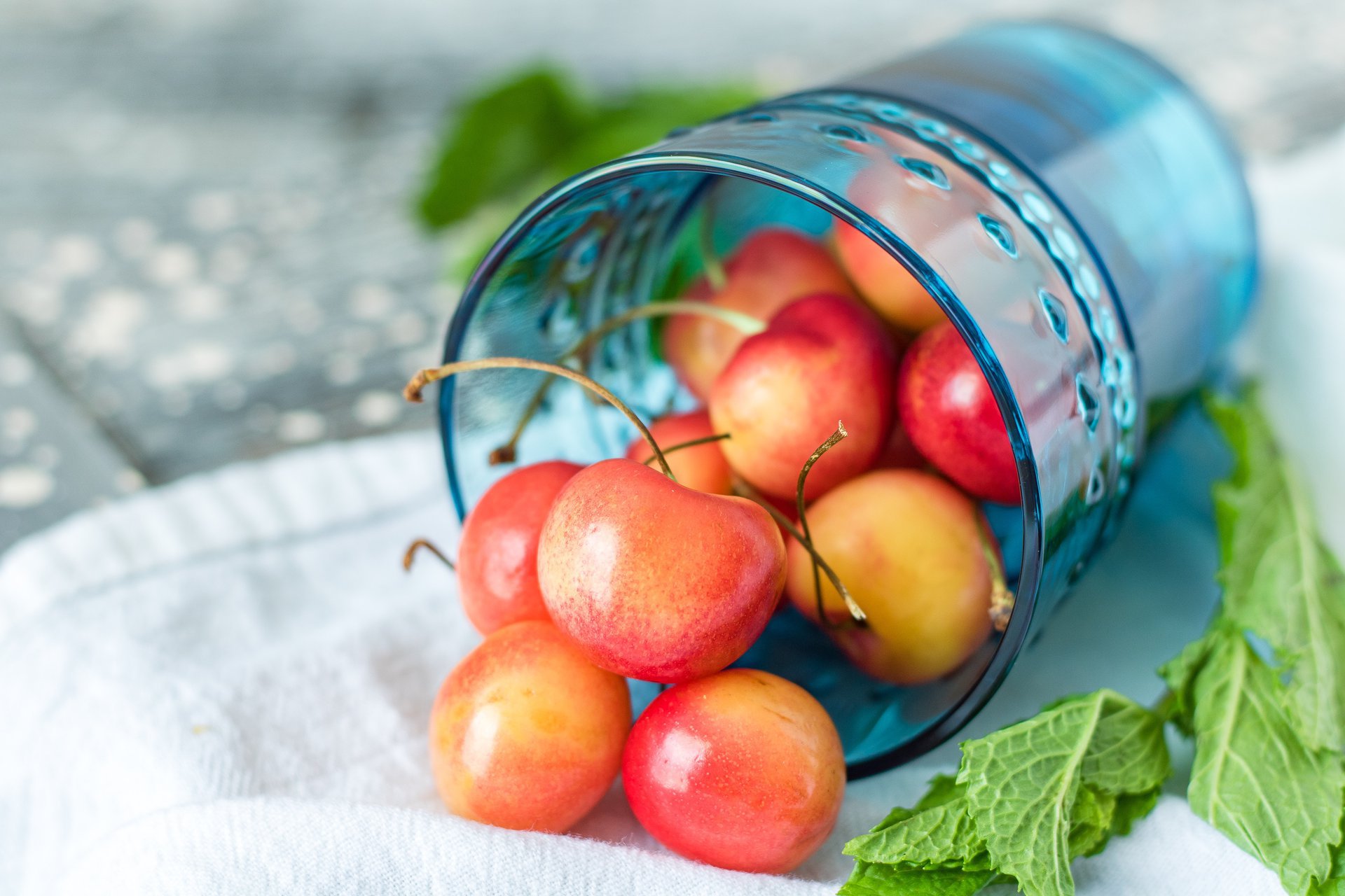 Organic fruit basket