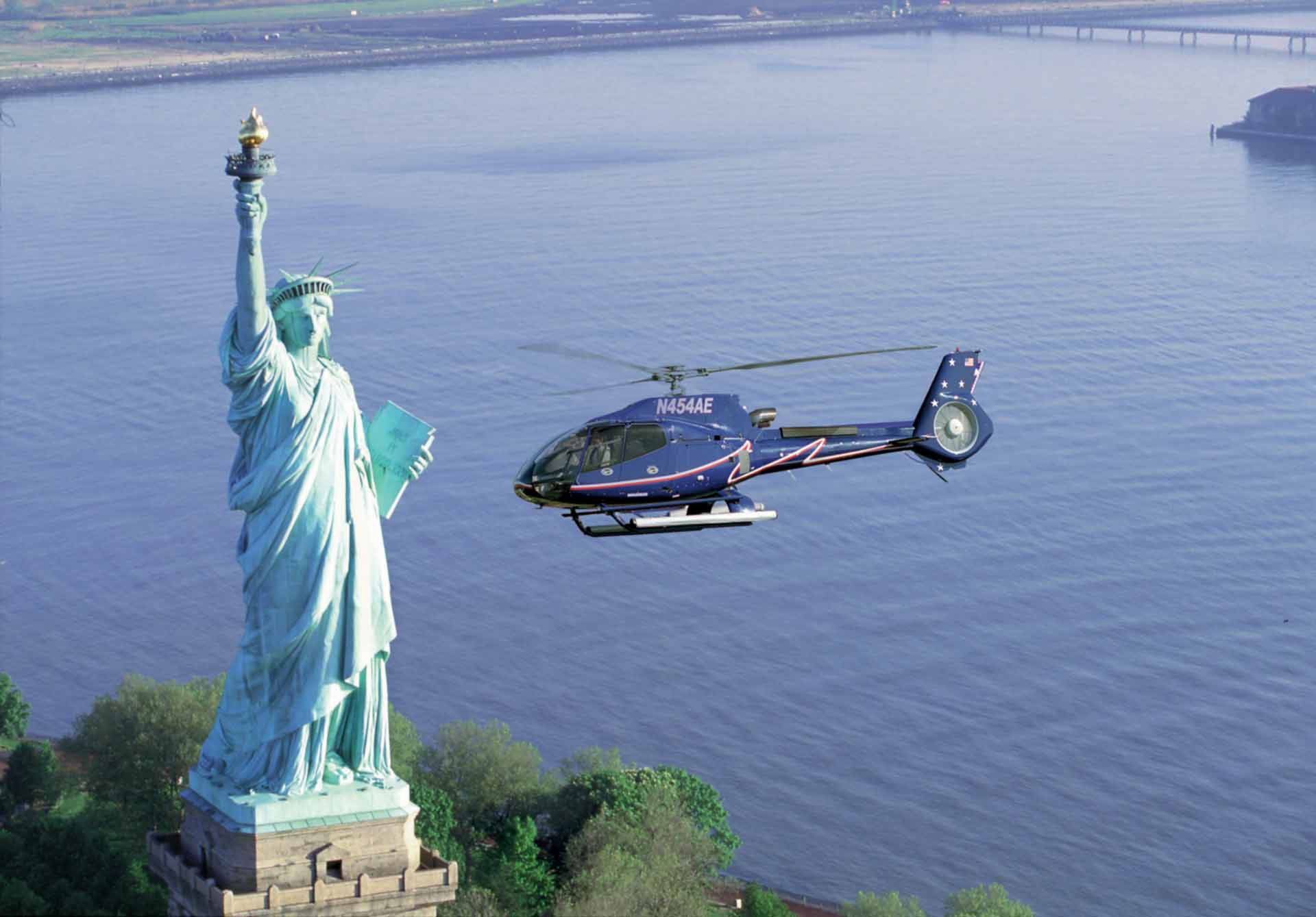 Helicopter tour