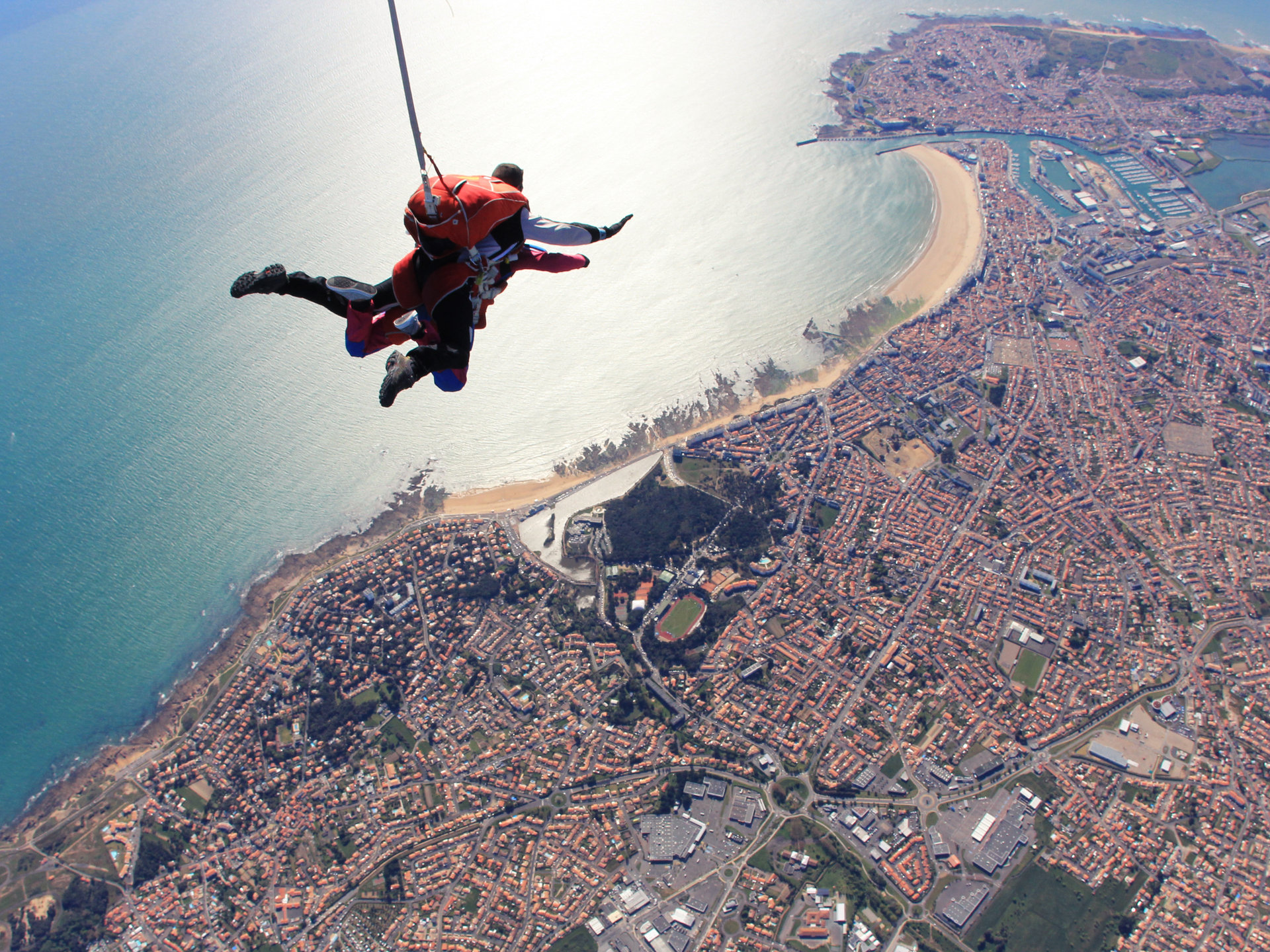 Parachute jump